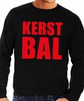 Foute kersttrui kerst bal zwart heren