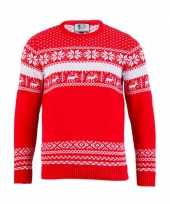 Kersttrui the red nordic heren